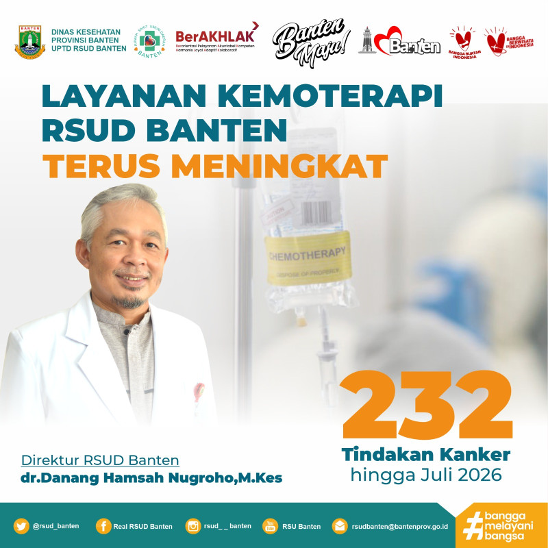 Pengobatan Kanker/Kemoterapi Kini Tidak Perlu Lagi ke Luar Daerah