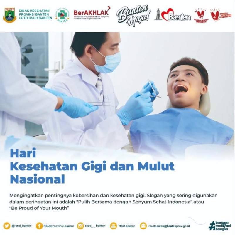 Memperingati Hari Kesehatan Gigi dan Mulut Nasional